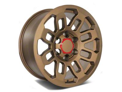 Factory Style Wheels Pro Style Matte Bronze 6-Lug Wheel; 17x8; 0mm Offset (2024 Tacoma)