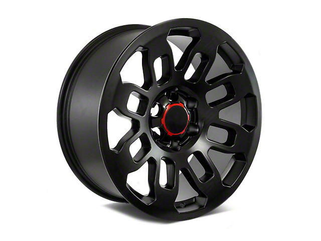 Factory Style Wheels Pro Style Satin Black 6-Lug Wheel; 17x8; 0mm Offset (10-23 4Runner)