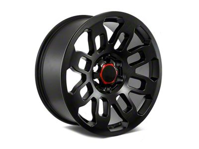 Factory Style Wheels Pro Style Satin Black 6-Lug Wheel; 17x8; 0mm Offset (2024 Tacoma)