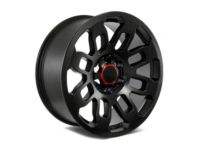 Factory Style Wheels Pro Style Satin Black 6-Lug Wheel; 17x8; 0mm Offset (10-24 4Runner)