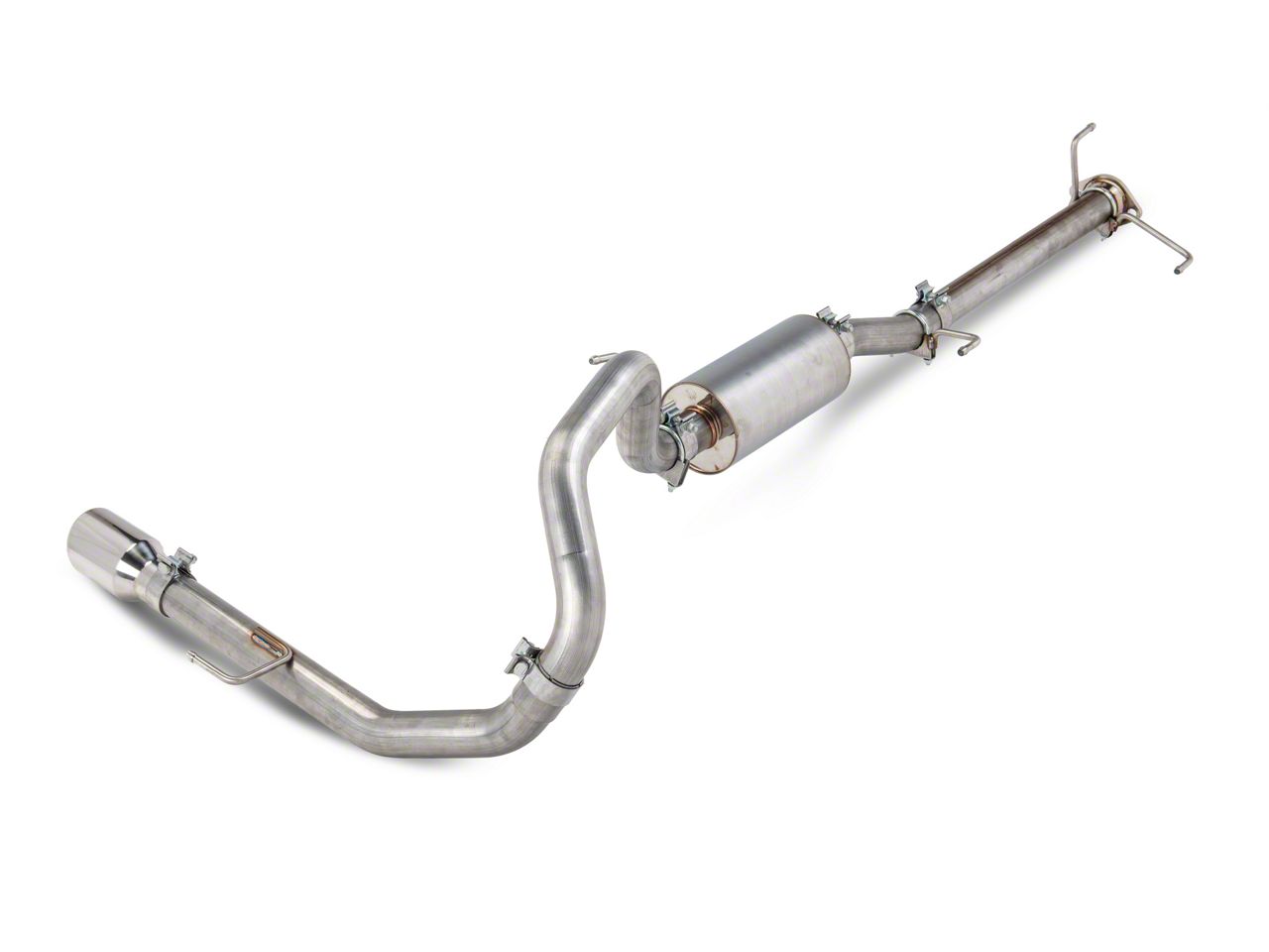 RedRock Toyota 4-Runner Cat-Back Exhaust with Polished Tip TR18950