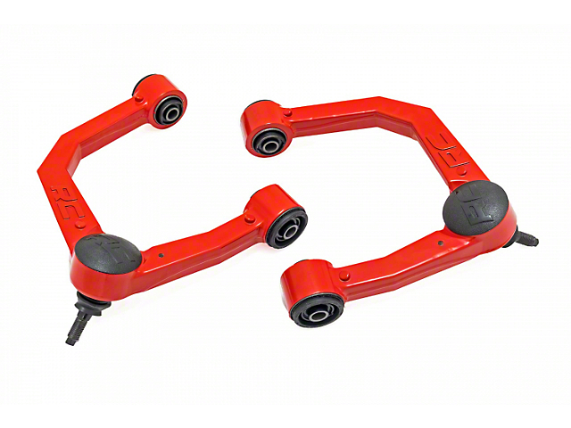 Rough Country Forged Upper Control Arms for 3.50-Inch Lift; Red (10-23 4Runner)