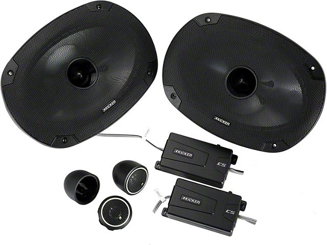Kicker CS-Series 6x9-Inch Component Speakers (07-21 Tundra)