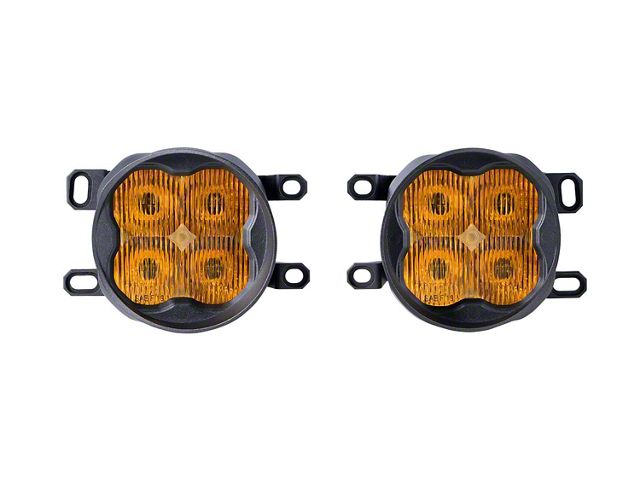Diode Dynamics SS3 Max ABL Type CGX LED Fog Light Kit; Yellow SAE Fog (10-13 4Runner)