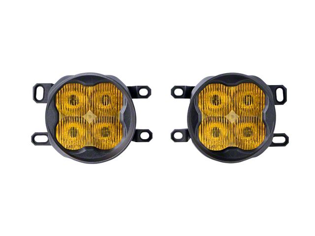 Diode Dynamics SS3 Pro Type CGX LED Fog Light Kit; Yellow SAE Fog (10-13 4Runner)