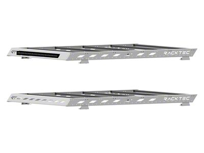 RACKTEC Recon Series Roof Rack with 30-Inch Light Bar Cutouts (10-24 4Runner)