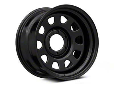Rough Country Steel Gloss Black 6-Lug Wheel; 17x9; -12mm Offset (03-09 4Runner)