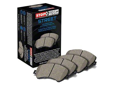 StopTech Sport Premium Semi-Metallic Brake Pads; Rear Pair (03-24 4Runner)