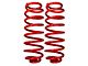 RSO Suspension 3-Inch Rear Lift Coil Springs; Red (03-24 4Runner)