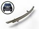 Double Layer Rear Bumper Guard; Stainless Steel (03-24 4Runner)