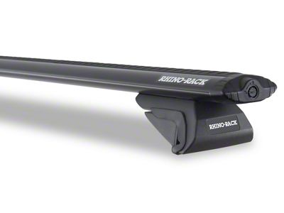 Rhino-Rack Vortex SX 2-Bar Roof Rack; Black (10-23 4Runner w/ Round Roof Rails)