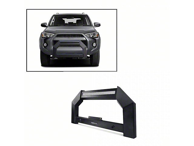 Armour Bull Bar; Matte Black (10-23 4Runner, Excluding Limited & Nightshade)