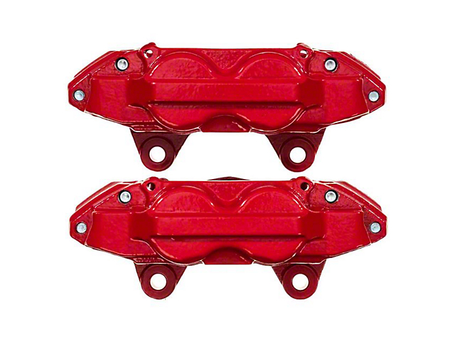 PowerStop Performance Front Brake Calipers; Red (6/15/15-23 4Runner)