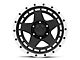 Rovos Wheels Nyiri Satin Black 6-Lug Wheel; 17x8.5; -10mm Offset (10-24 4Runner)