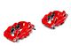 C&L Performance Front Brake Calipers; Red (03-09 4Runner w/ 12.56-Inch Front Rotors)