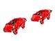 C&L Performance Front Brake Calipers; Red (03-09 4Runner w/ 12.56-Inch Front Rotors)