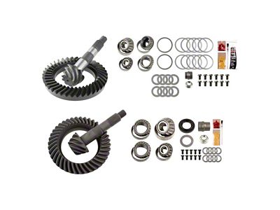 Motive Gear 8-Inch IFS Front and 7.80-Inch Rear Axle Complete Ring and Pinion Gear Kit; 4.88 Gear Ratio (03-09 4Runner)