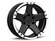 Rovos Wheels Danakil Satin Black 6-Lug Wheel; 17x8.5; 0mm Offset (10-24 4Runner)