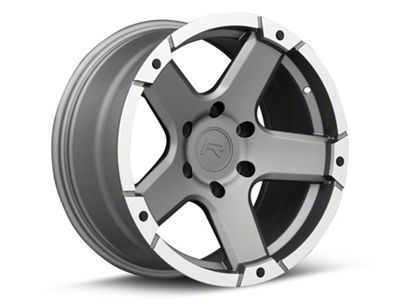 Rovos Wheels Danakil Charcoal 6-Lug Wheel; 17x8.5; 0mm Offset (03-09 4Runner)