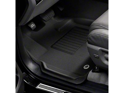 3D MAXpider KAGU Series All-Weather Custom Fit Front and Rear Floor Liners; Black (14-23 4Runner w/o Third Row Seats)