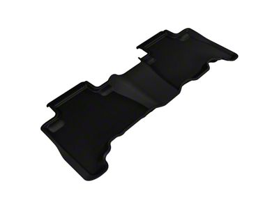 3D MAXpider KAGU Series All-Weather Custom Fit Rear Floor Liners; Black (10-24 4Runner)