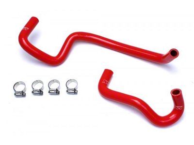 HPS Silicone Heater Coolant Hose Kit; Red (03-09 4.7L 4Runner)