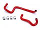 HPS Silicone Heater Coolant Hose Kit; Red (03-09 4.7L 4Runner)