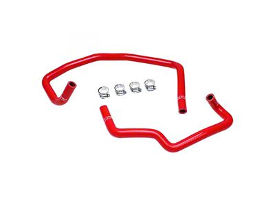 HPS Silicone Heater Coolant Hose Kit; Red (03-09 4.0L 4Runner)