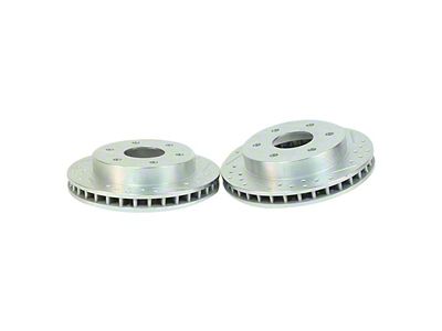 Baer Sport Drilled and Slotted 6-Lug Rotors; Front Pair (10-23 4Runner)