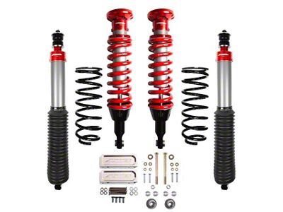 Toytec 2 to 3-Inch 2.0 Aluma Series Suspension Lift System with Shocks (10-24 4Runner w/o KDSS System)