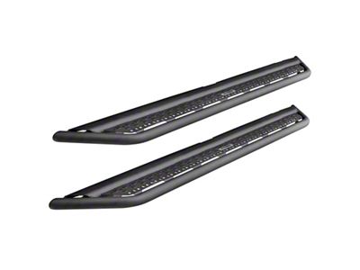 Go Rhino Dominator Xtreme D6 Side Step Bars; Textured Black (14-24 4Runner, Excluding Limited, Nightshade & TRD Sport)