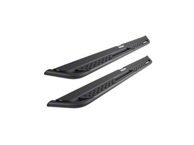 Go Rhino Dominator Xtreme DT Side Step Bars; Textured Black (14-24 4Runner, Excluding Limited, Nightshade & TRD Sport)