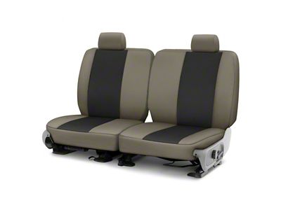 Covercraft Precision Fit Seat Covers Endura Custom Third Row Seat Cover; Black/Charcoal (10-24 4Runner w/ Third Row Seats)