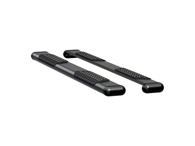 O-Mega II 6-Inch Oval Side Step Bars; Textured Black (10-24 4Runner)