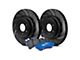 EBC Brakes Stage 6 Bluestuff 6-Lug Brake Rotor and Pad Kit; Front (03-09 4Runner w/ 13.30-Inch Front Rotors)