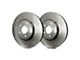 SP Performance Slotted 6-Lug Rotors with Silver ZRC Coated; Front Pair (03-09 4Runner w/ 13.30-Inch Front Rotors)