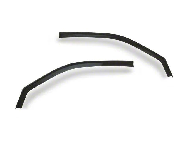 Ventgard Window Deflectors; Smoked; Front Only (03-09 4Runner)