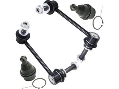 Front Lower Ball Joints with Sway Bar Links (03-24 4Runner w/o KDSS System)
