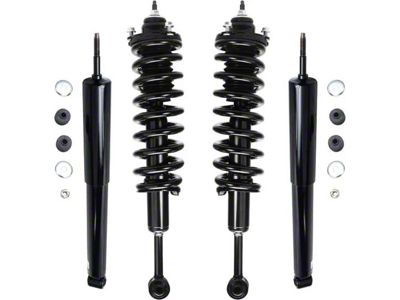 Front Strut and Spring Assemblies with Rear Shocks (03-24 4Runner w/o KDSS or X-REAS System)