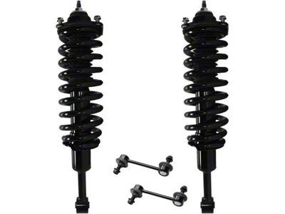 Front Strut and Spring Assemblies with Sway Bar Links (03-24 4Runner w/o KDSS System)
