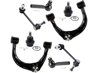 Front Upper Control Arms with Ball Joints, Tie Rods and Sway Bar Links (03-09 4Runner w/o KDSS System)
