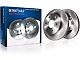 Vented 6-Lug Brake Rotor and Pad Kit; Front (03-09 4Runner w/ 13.30-Inch Front Rotors)