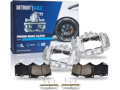 Brake Calipers with Ceramic Brake Pads; Front (03-09 4Runner w/ 12.56-Inch Front Rotors)