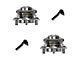 Wheel Hub Assemblies with Outer Tie Rods; Front (05-15 Tacoma Pre Runner; 16-23 2WD Tacoma)