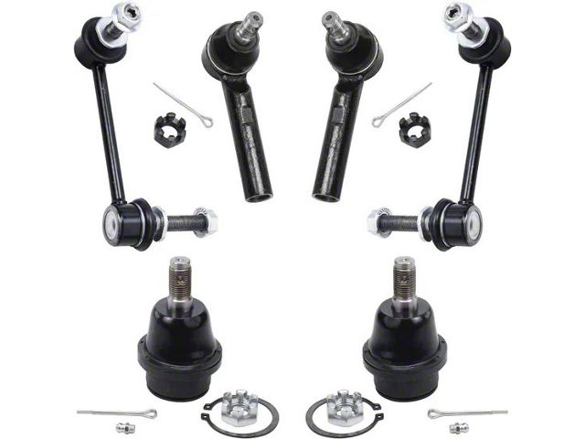 Front Lower Ball Joints with Sway Bar Links and Outer Tie Rods (03-09 4Runner w/o KDSS System)
