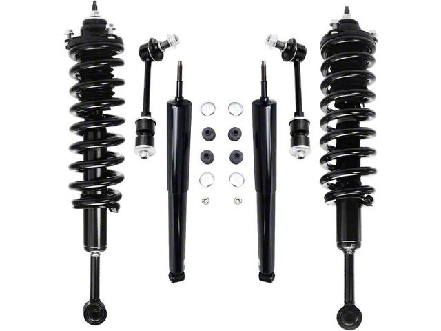 Front Strut and Spring Assemblies with Rear Shocks and Sway Bar Links (03-18 4Runner w/o KDSS & X-REAS System)