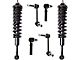 Front Strut and Spring Assemblies with Sway Bar Links and Outer Tie Rods (03-09 4Runner w/o KDSS & X-REAS System)
