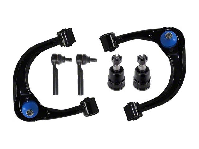 Front Upper Control Arms with Lower Ball Joints and Outer Tie Rods (03-09 4Runner w/o KDSS System)