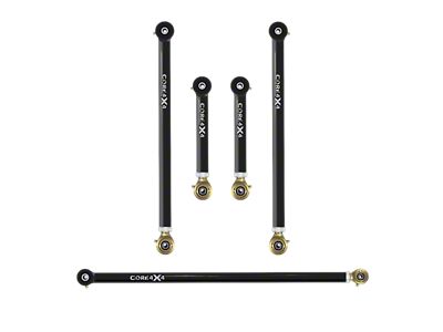 Core 4x4 Camp Series Adjustable Rear Upper and Lower Control Arm and Track Bar Kit (03-24 4Runner)