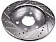 Drilled and Slotted 6-Lug Rotors; Front Pair (03-09 4Runner w/ 13.30-Inch Front Rotors)